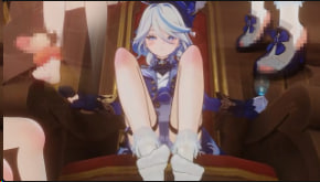 Femdom68最新力作：芙宁娜调教动画中字【高跟足交/女王羞辱】