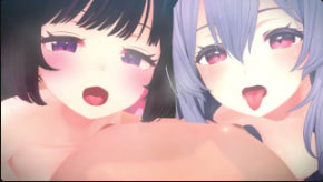 约束垫！桔梗猫耳娘被爆操巨乳晃荡内射颜射